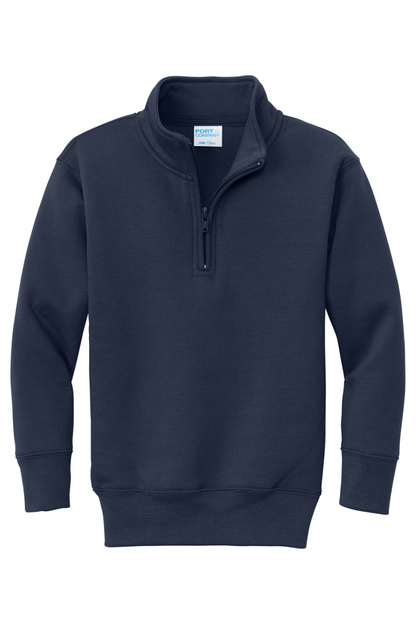 Port & Company Youth Core Fleece 1/4-Zip Pullover Sweatshirt - PC78