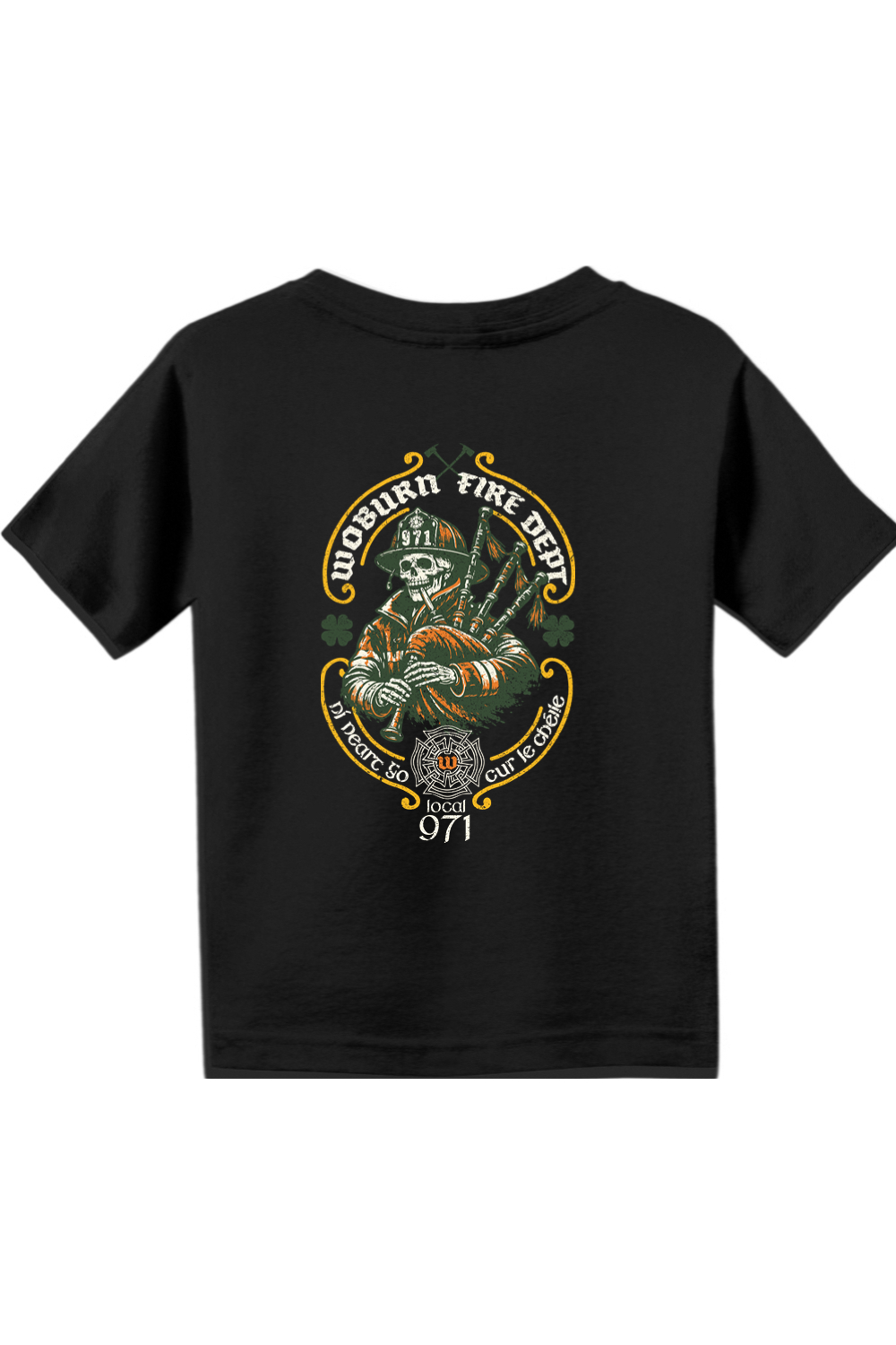 Woburn Fire St. Patrick's Day Cotton T-Shirt - Toddler