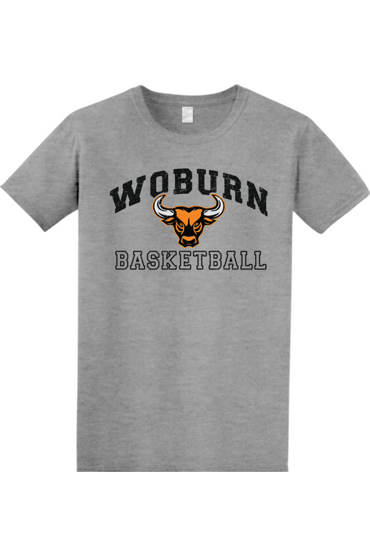 Woburn Basketball 01801 Cotton T-Shirt - Men's/Unisex