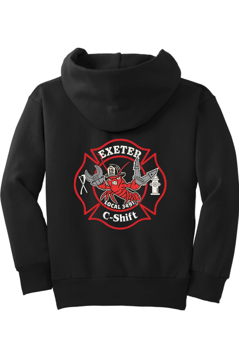 Exeter Fire C-Shift Standard Fleece Hoodie - Youth