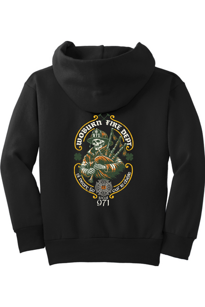 Woburn Fire St. Patrick's Day Standard Hoodie - Kids