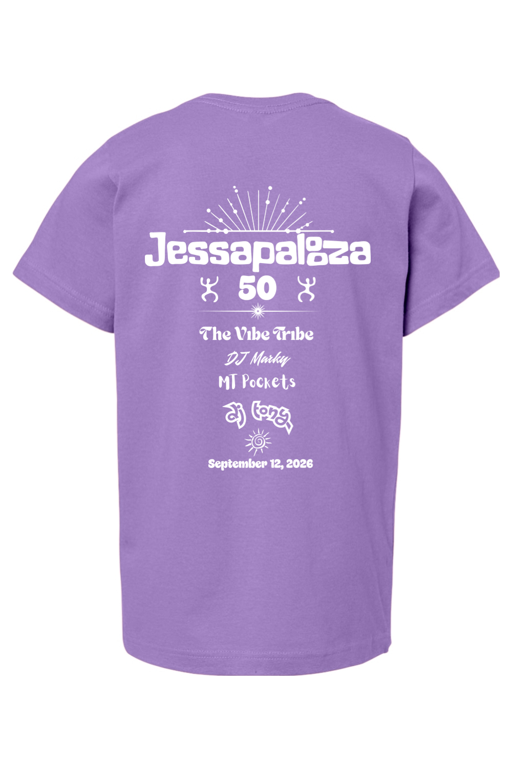 Jessapalooza Color Cotton T-Shirt  - Kids