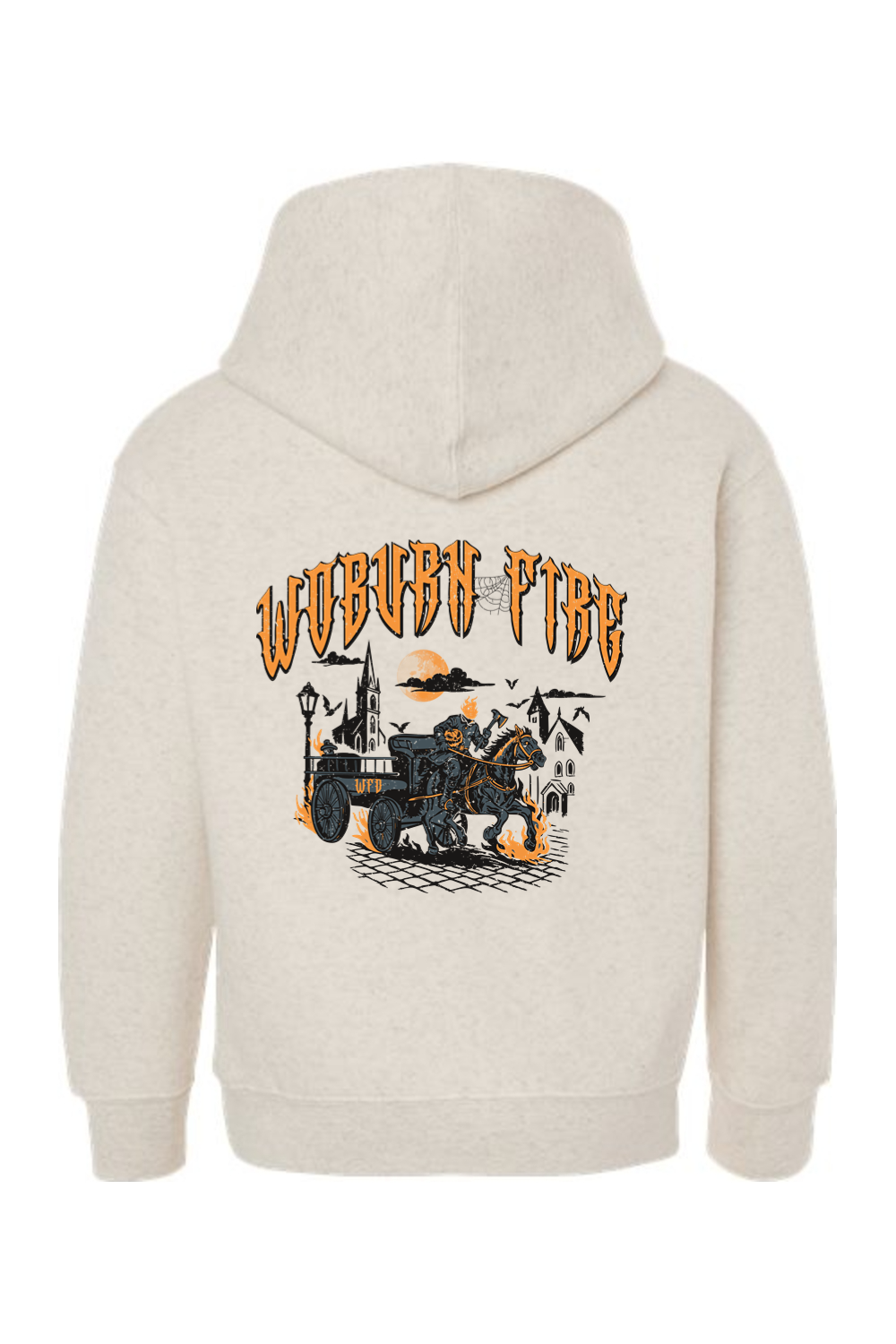 Woburn Fire Halloween 2025 Standard Hoodie - Youth