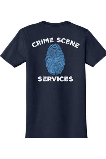 MSP Crime Scene 100% Cotton T-Shirt - Mens Adult