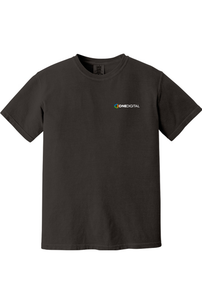 Embroidered One Digital - Comfort Colors Ringspun Short Sleeve Shirt