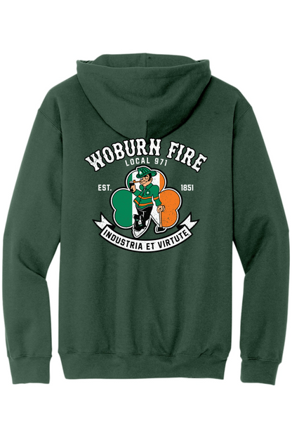 Woburn Fire Local 971 Irish Standard Hoodie - Unisex / Adult