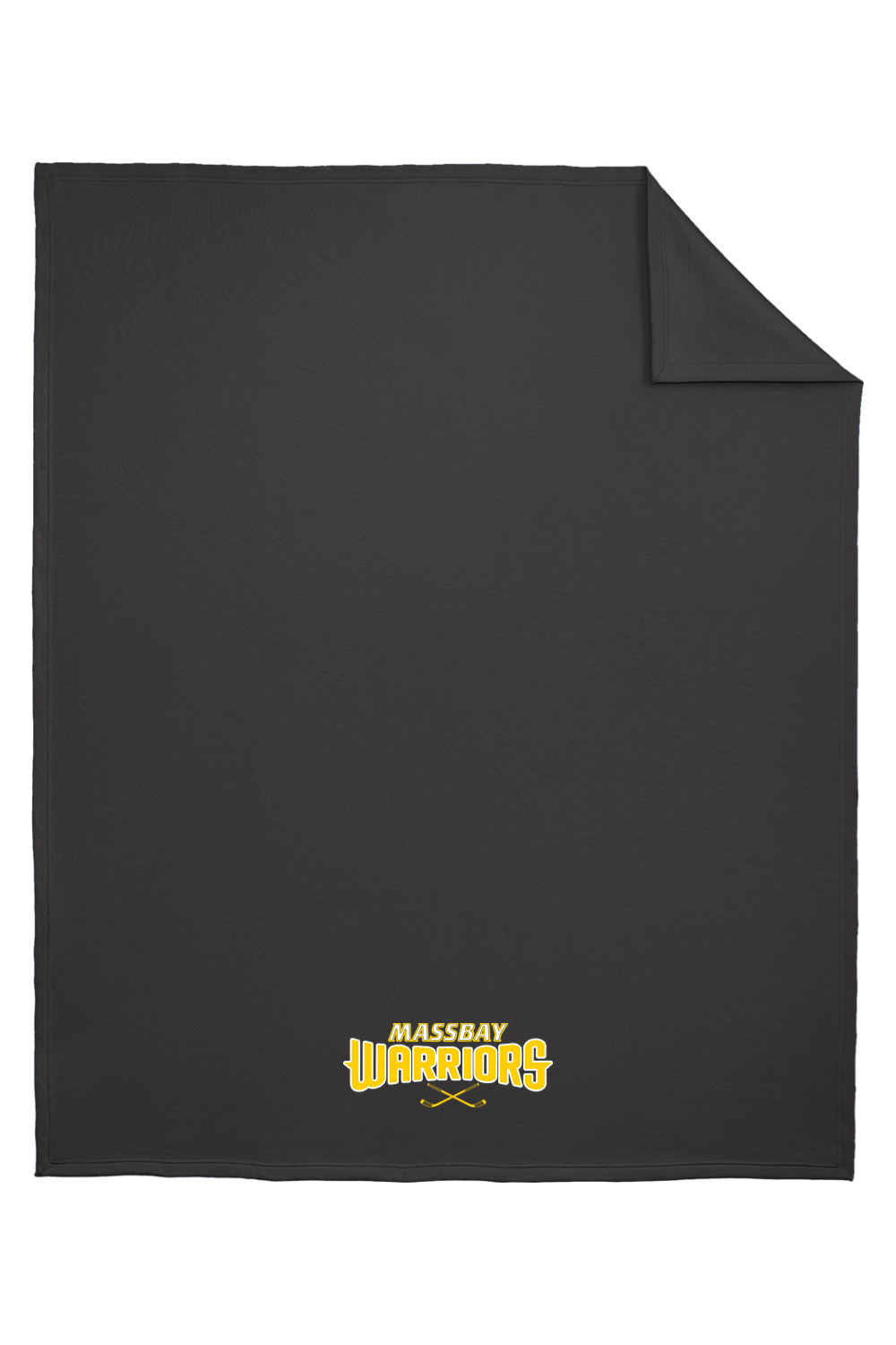 MassBay Warriors Fleece Sweatshirt Blanket