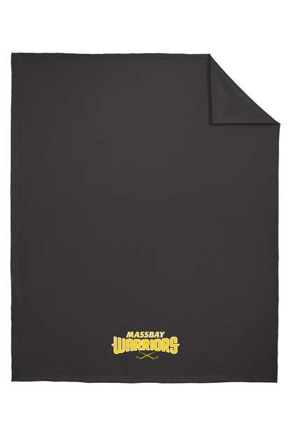 MassBay Warriors Fleece Sweatshirt Blanket