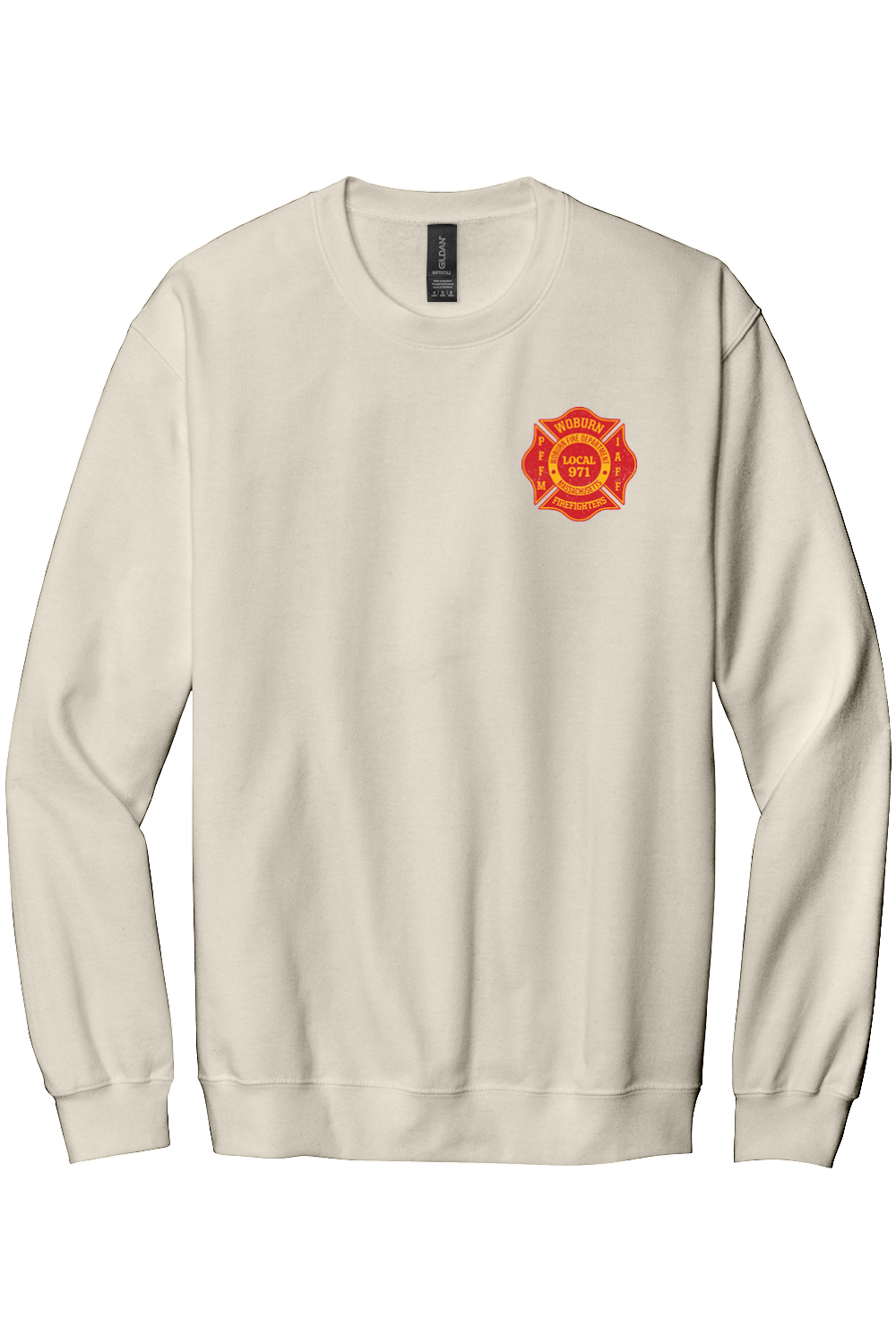 Woburn Local 971 Logo Crewneck Sweatshirt - Unisex