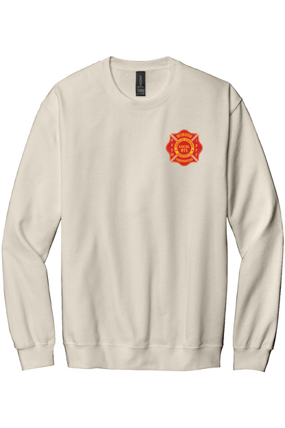 Woburn Local 971 Logo Crewneck Sweatshirt - Unisex