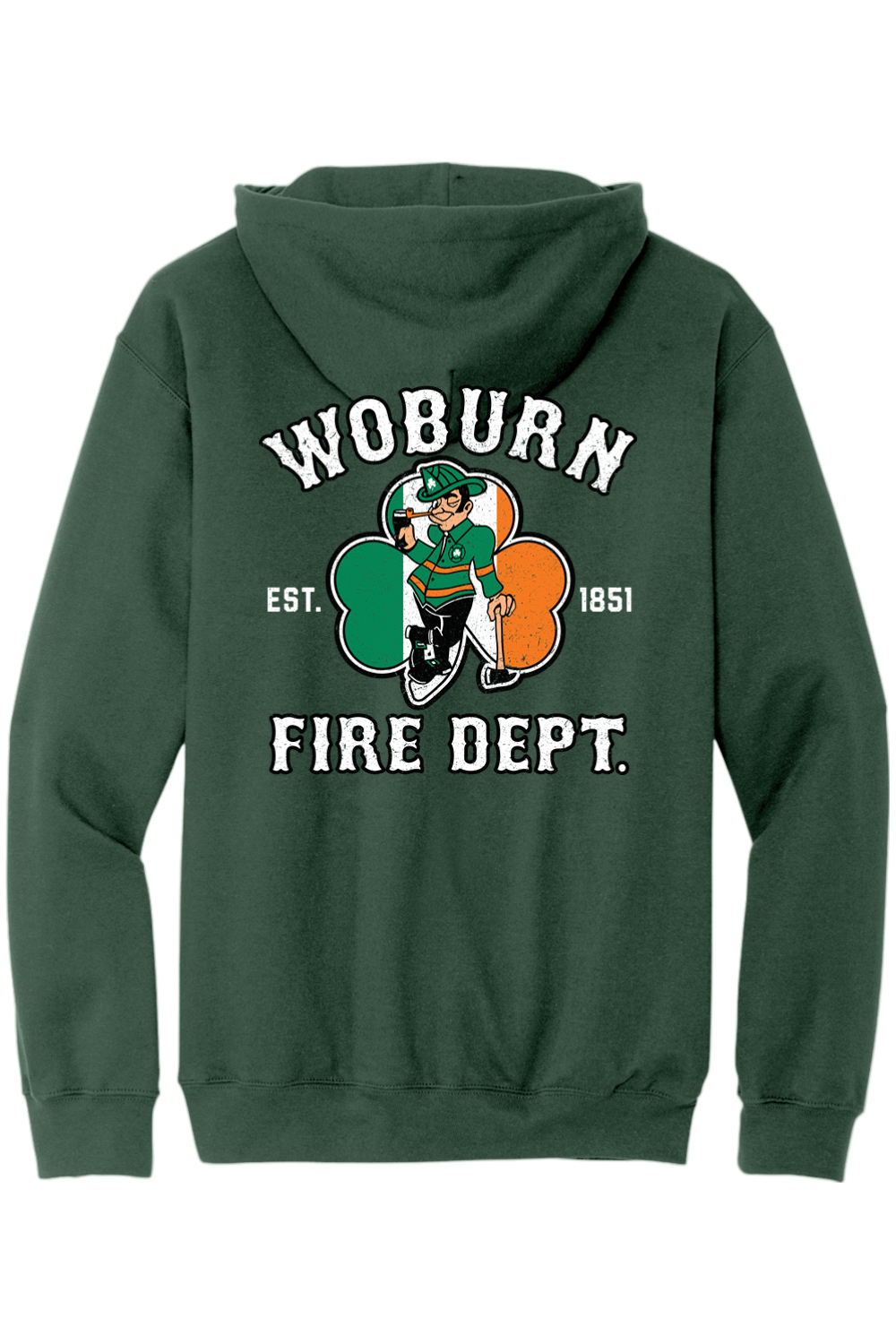Woburn Fire Dept. Irish Standard Hoodie - Unisex / Adult
