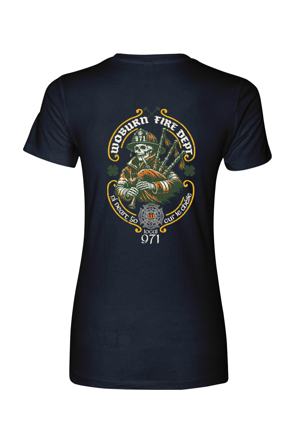 Woburn Fire St. Patrick's Day Cotton T-Shirt - Women's