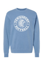 Tewksbury Softball Off White Logo Pigment-Dyed Crewneck Sweatshirt - Men's