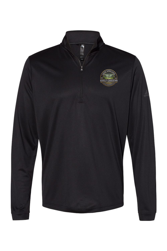 New England Golf Greens - Adidas Lightweight Quarter-Zip Pullover - Men's