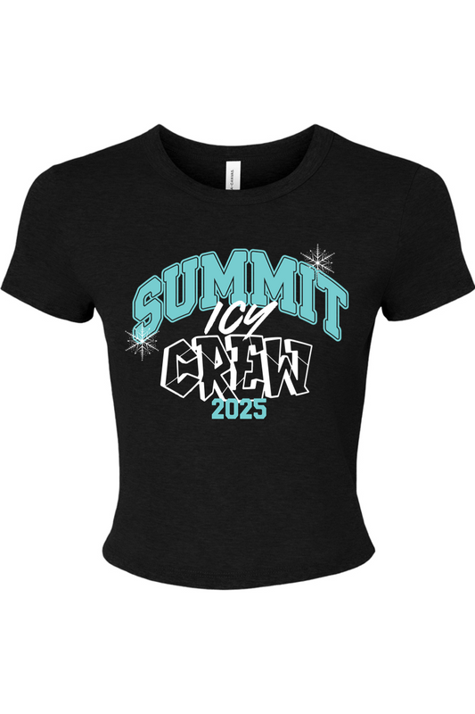 Icy Crew Summit 2025 Baby Tee - Women's