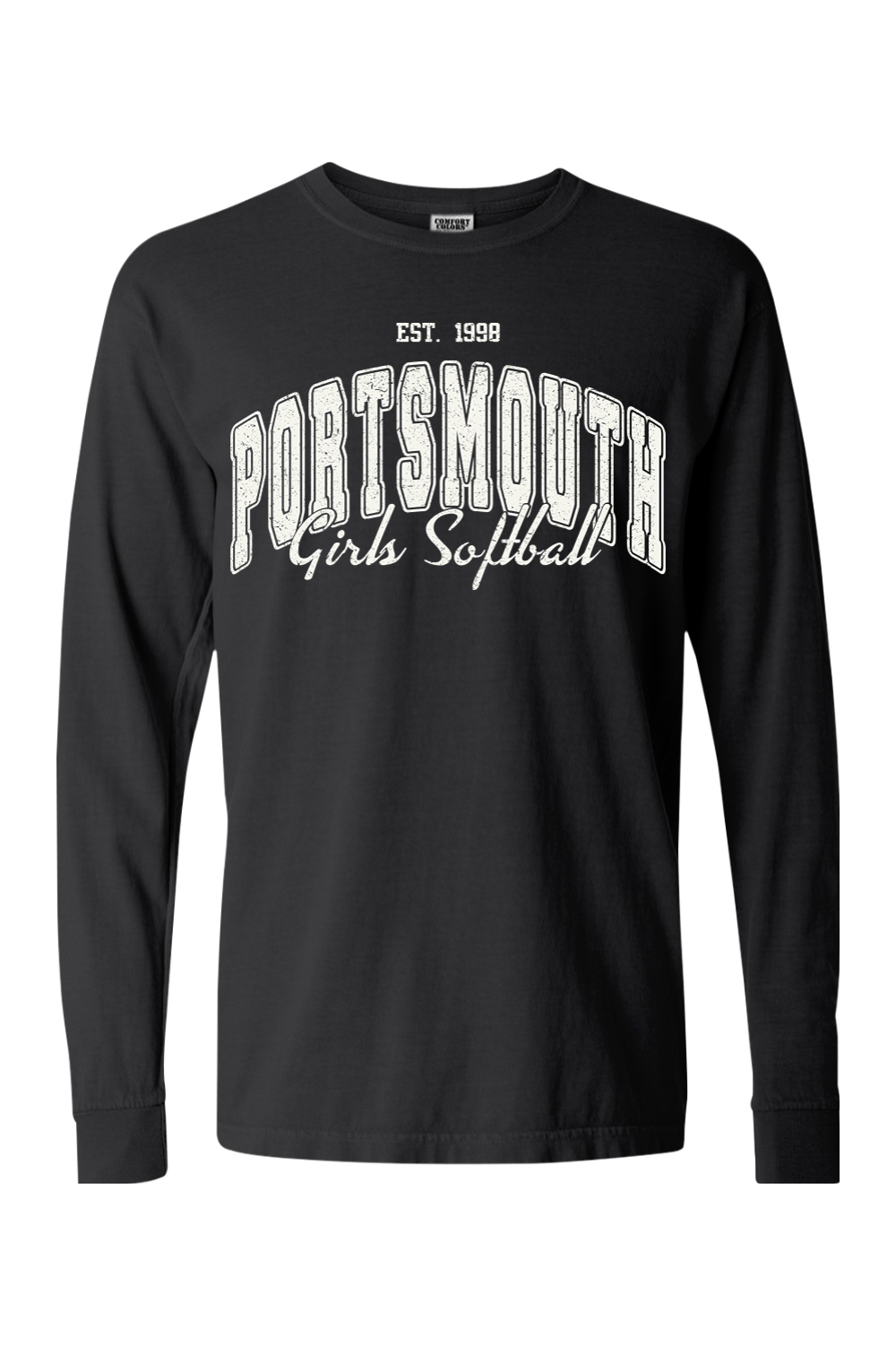 Portsmouth Softball '98 Comfort Colors Long SLeeve T-Shirt - Men's
