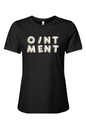 Ointment Wiggly Letters Relaxed Jersey Cotton T-Shirt - Women's