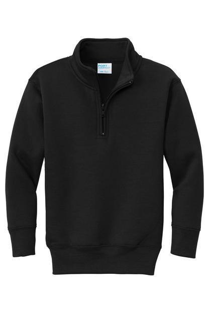 Port & Company Youth Core Fleece 1/4-Zip Pullover Sweatshirt - PC78