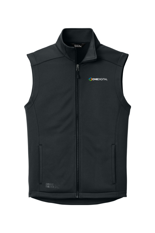 Embroidered One Digital - Eddie Bauer Smooth Mid Layer Fleece Vest