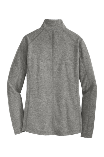 Port Authority Ladies Heather Microfleece Full-Zip Jacket - L235