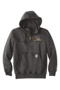 Woburn Trashers Carhartt Rain Defender Paxton Heavyweight Hooded Zip Mock Sweatshirt