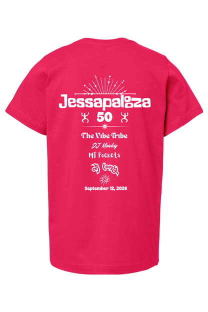 Jessapalooza Color Cotton T-Shirt  - Kids