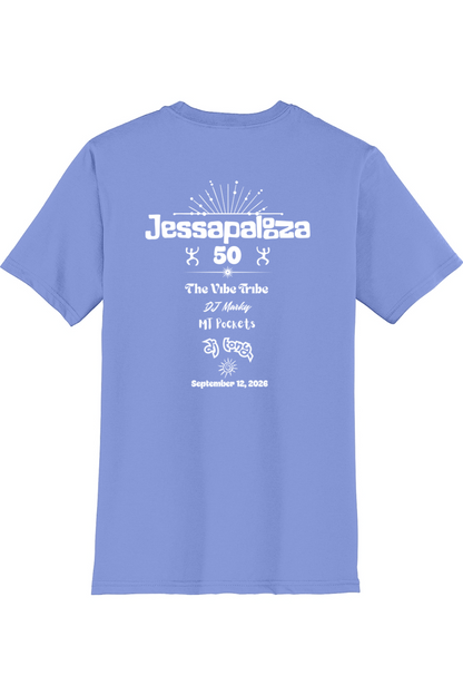 Jessapalooza Cotton T-Shirt - Adult Mens/Unisex