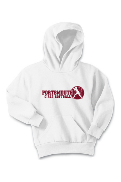 Portsmouth Girls Softball Standard Fleece Hoodie - Kid's
