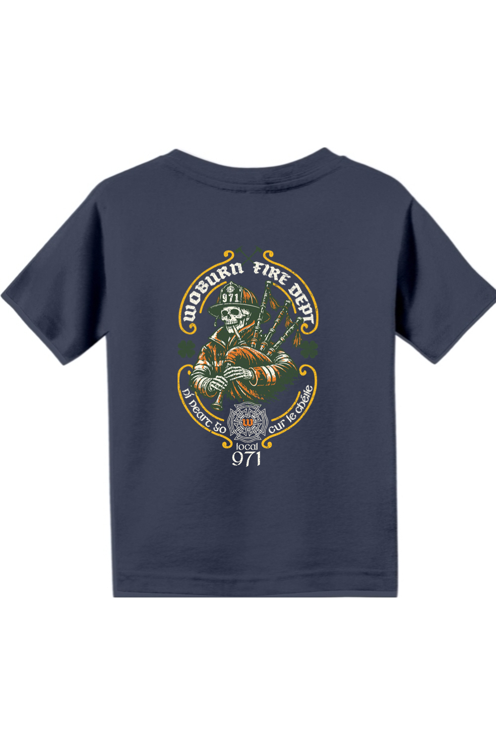 Woburn Fire St. Patrick's Day Cotton T-Shirt - Toddler