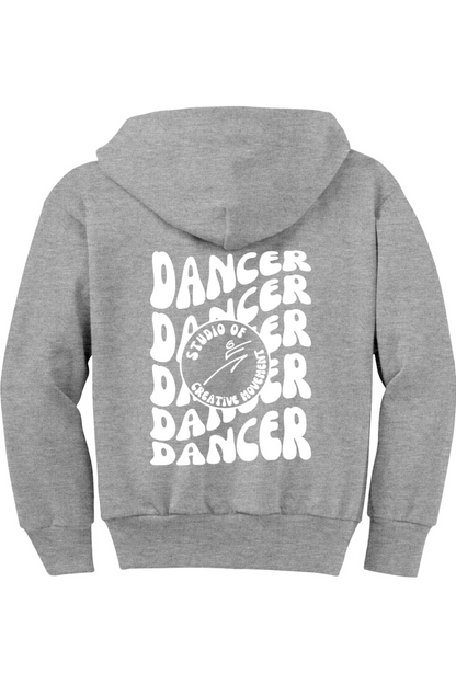 Studio of Creative Movement Dancer Full-Zip Hooded Sweatshirt - Youth