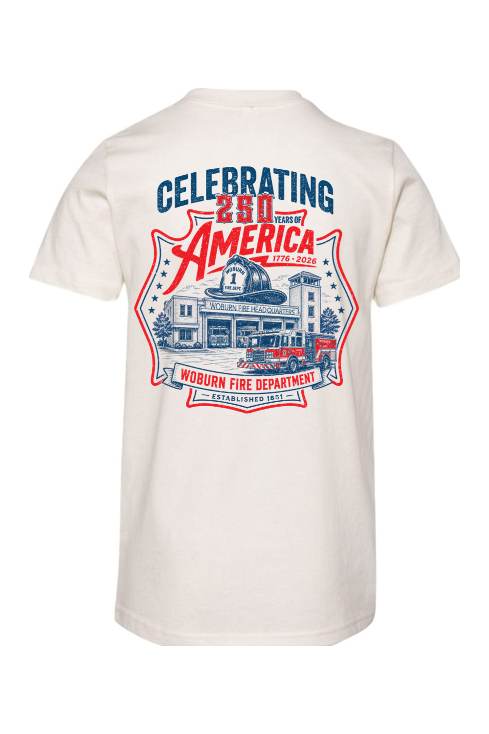 WFD Celebrating USA's 250th Cotton T-Shirt - Youth