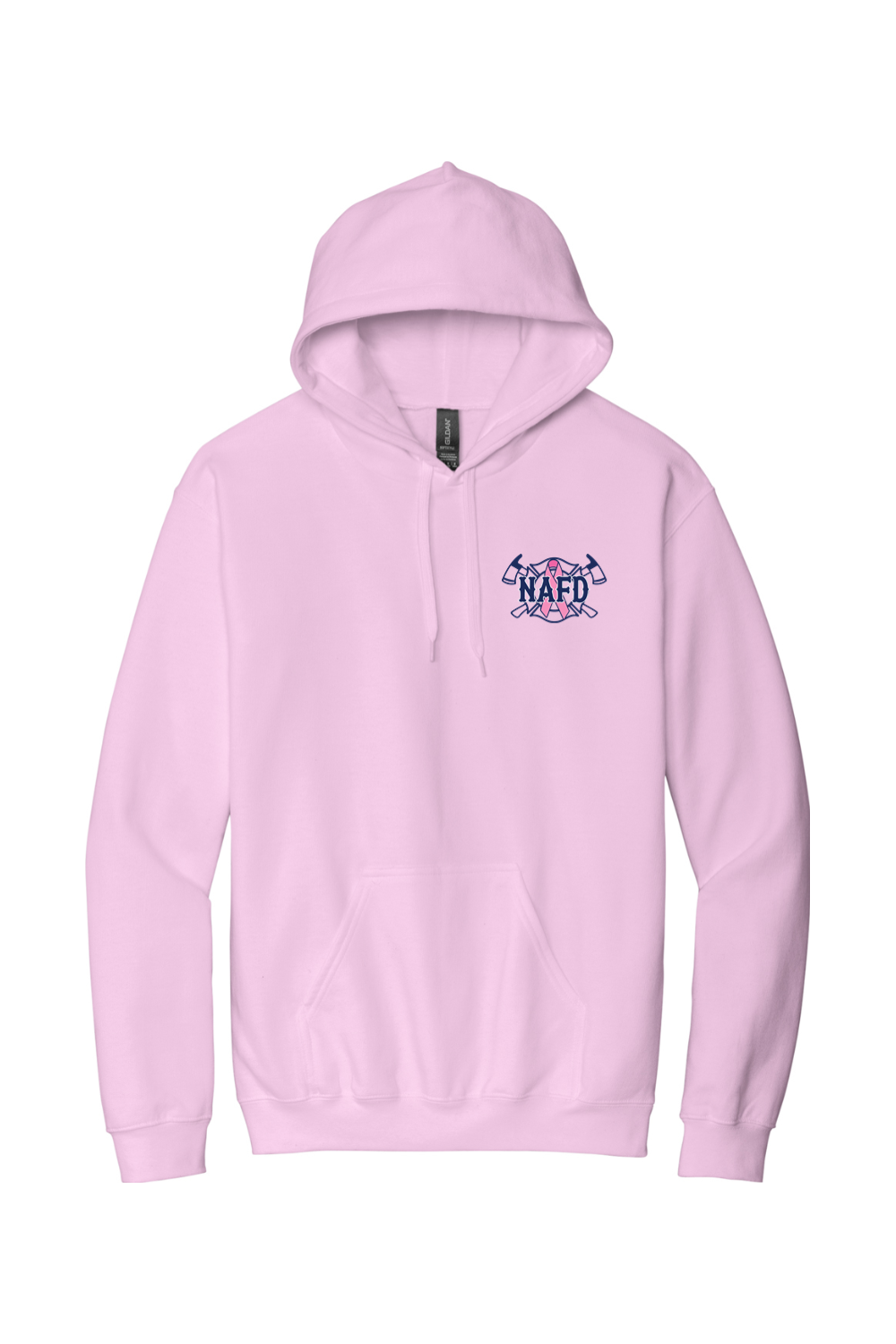 NAFD Breast Cancer Awareness Cotton/Poly Midweight Hoodie - Unisex Adult