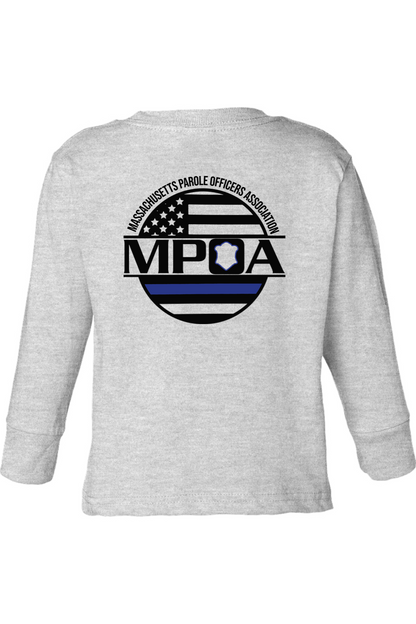 Mass Parole Officers - Toddler Long Sleeve Cotton T-shirt