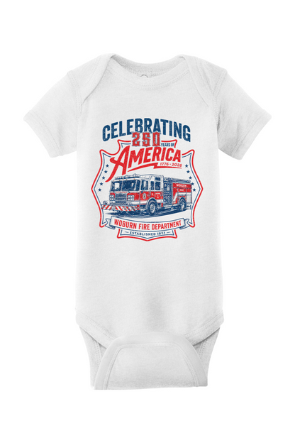 Celebrating 250 Years with WFD Fine Jersey Onesie - Infant
