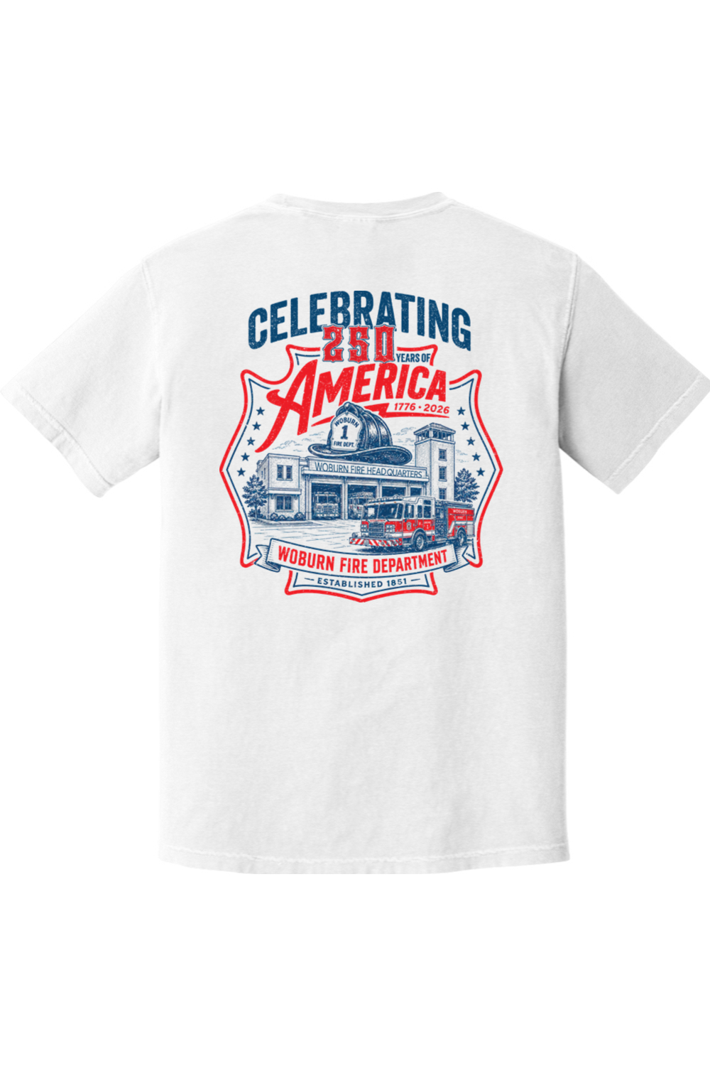 WFD Celebrating USA's 250th Comfort Colors T-Shirt - Men's