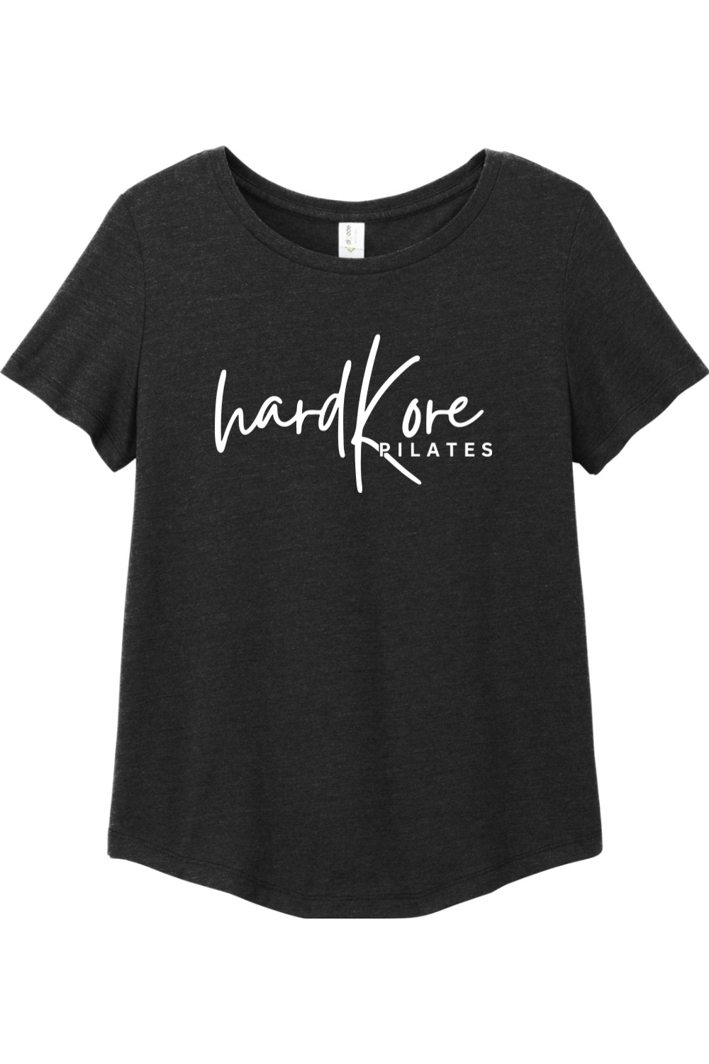Hard Kore Pilates Relaxed Tri-Blend Scoop Neck T-Shirt - Women's