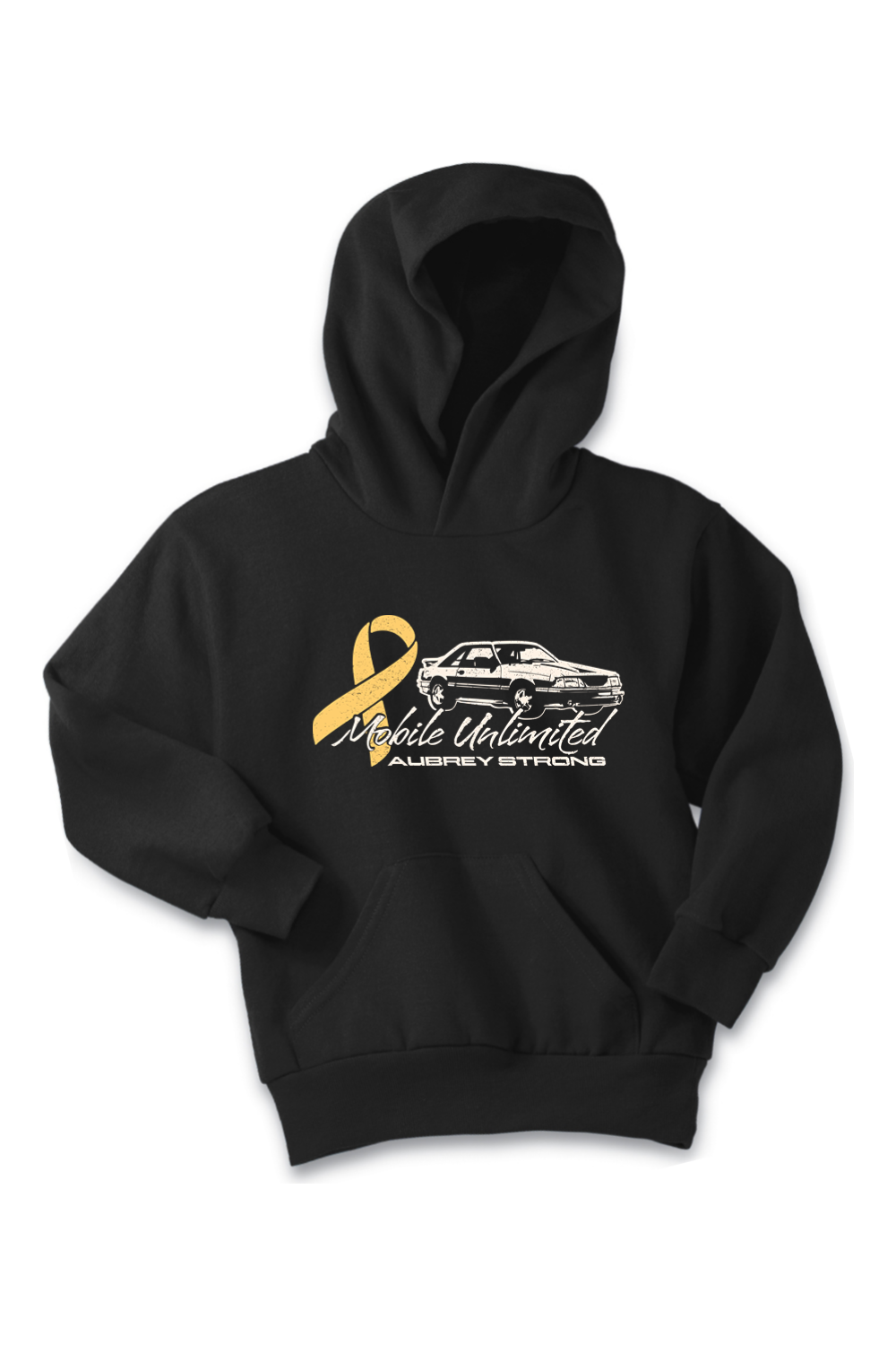 Mobile Unlimited Mustang Aubrey Strong Standard Hoodie - Youth