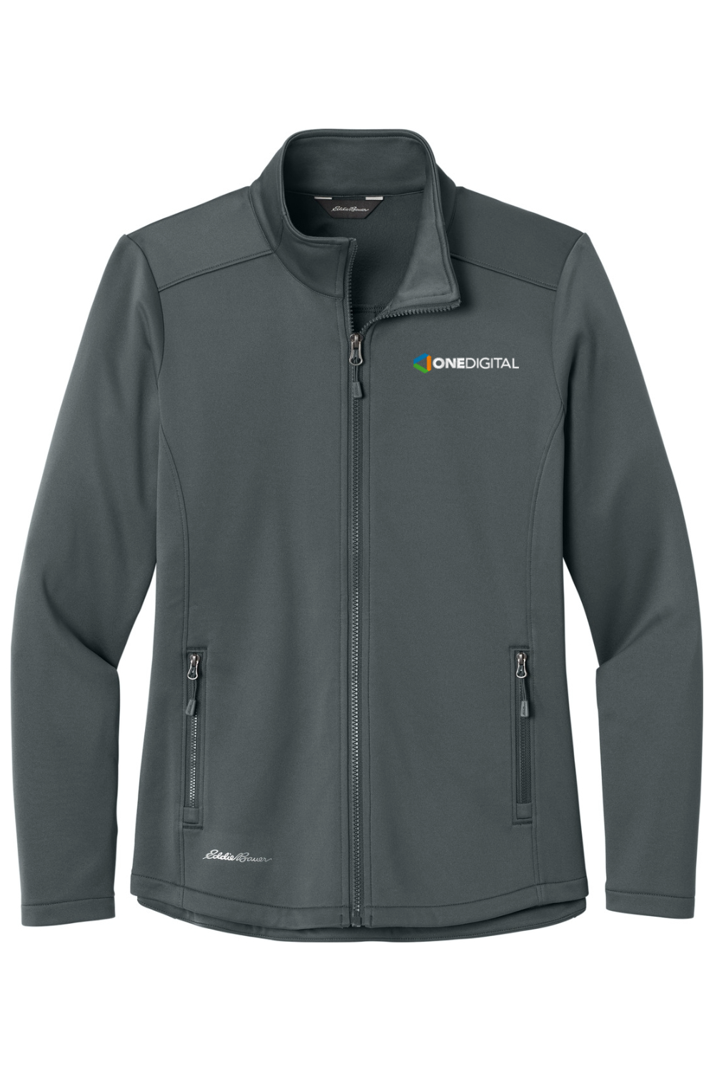 Embroidered One Digital - Eddie Bauer Women's Smooth Mid Layer Fleece Full-Zip