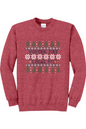 Woburn Fire Holiday Sweater Printed Crewneck Sweatshirt - Youth