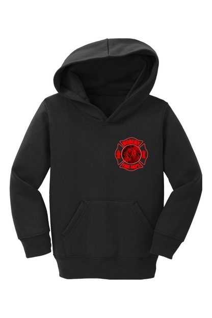 Woburn Fire Halloween 2026 Standard Fleece Hoodie - Toddler