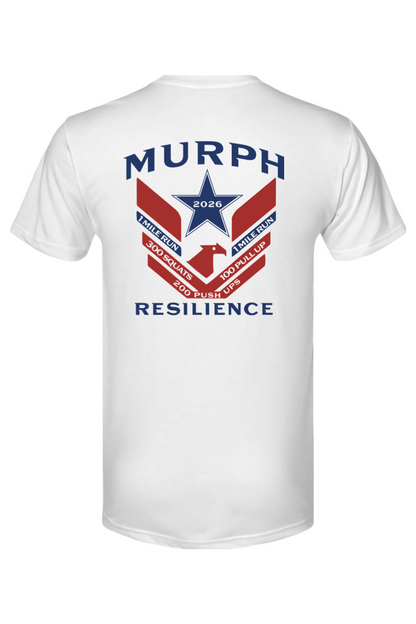 Resilience Murph 2026 Red White & Blue Tri-Blend T-Shirt - Men's
