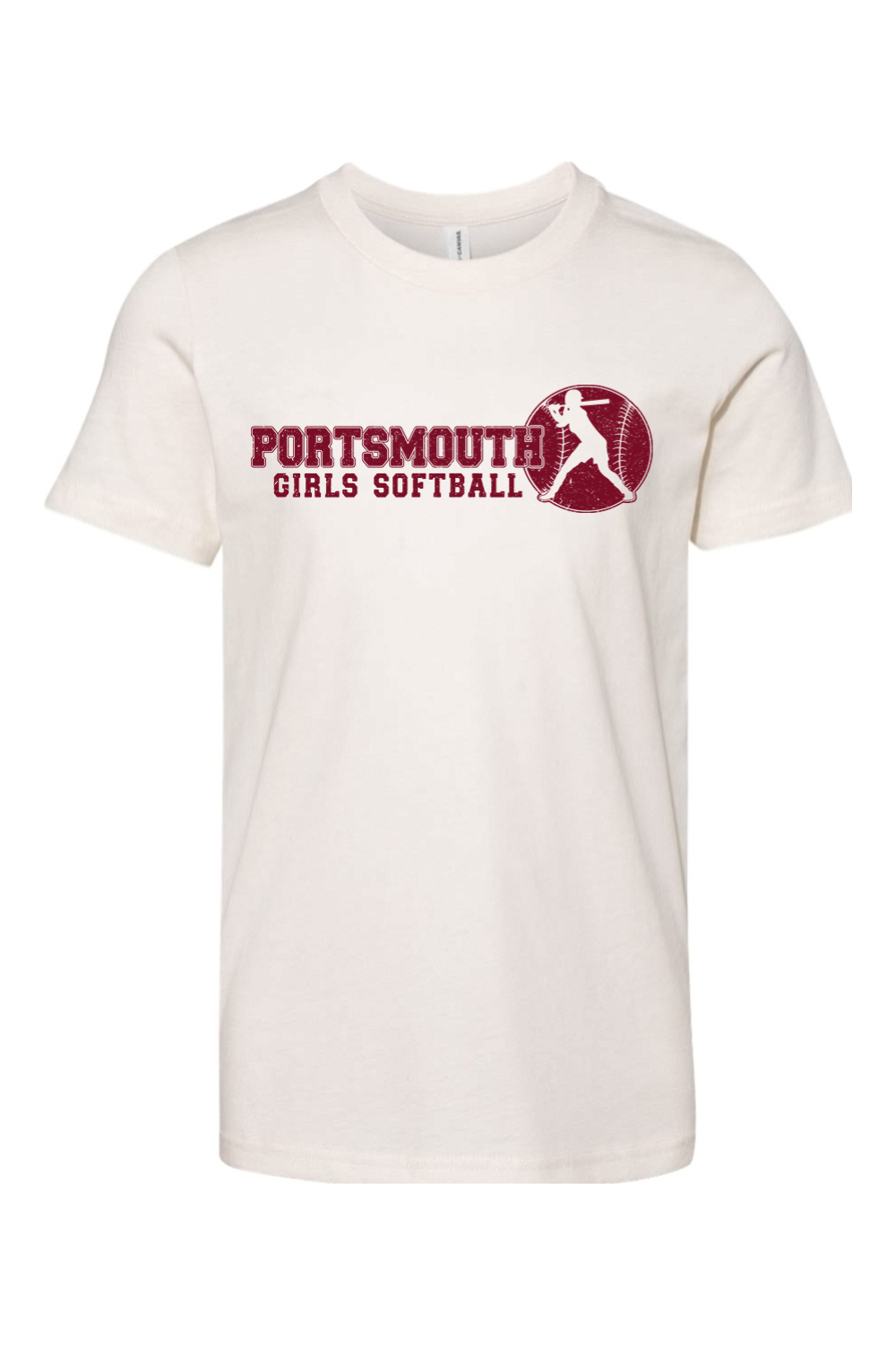 Portsmouth Girls Softball Cotton T-Shirt - Kid's