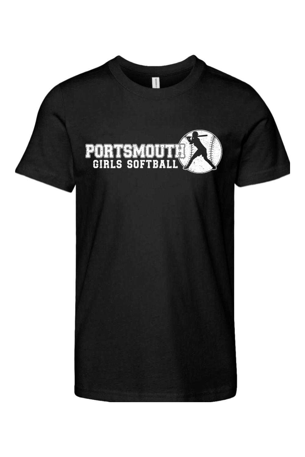 Portsmouth Girls Softball Cotton T-Shirt - Kid's