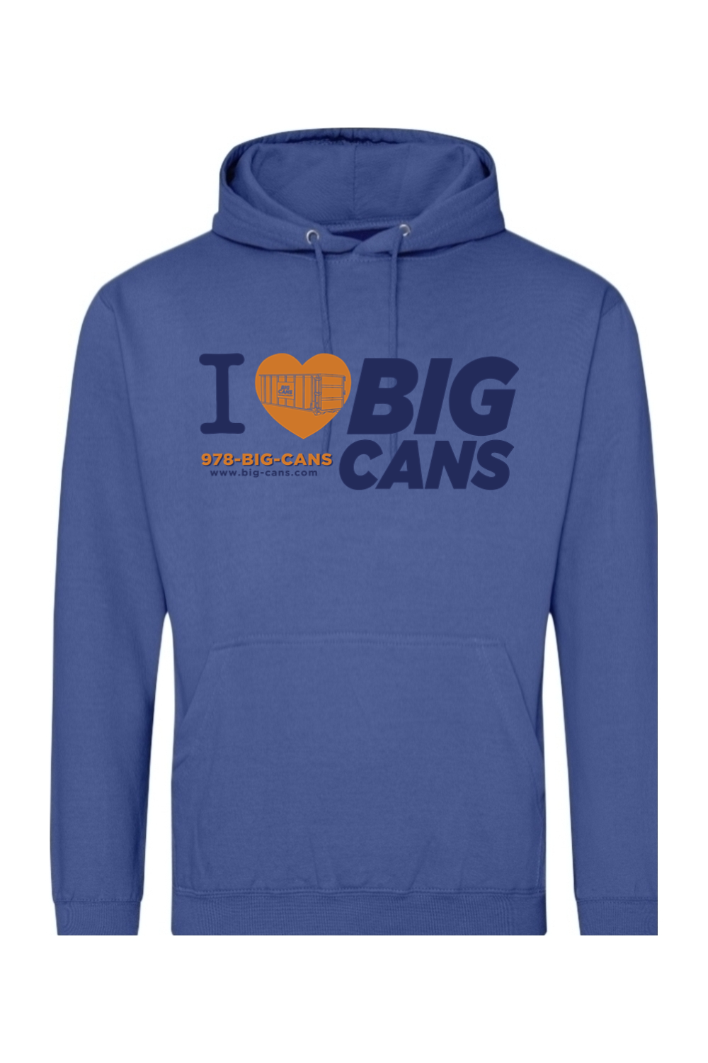 I Heart Big Cans - Midweight Hoodie - Unisex