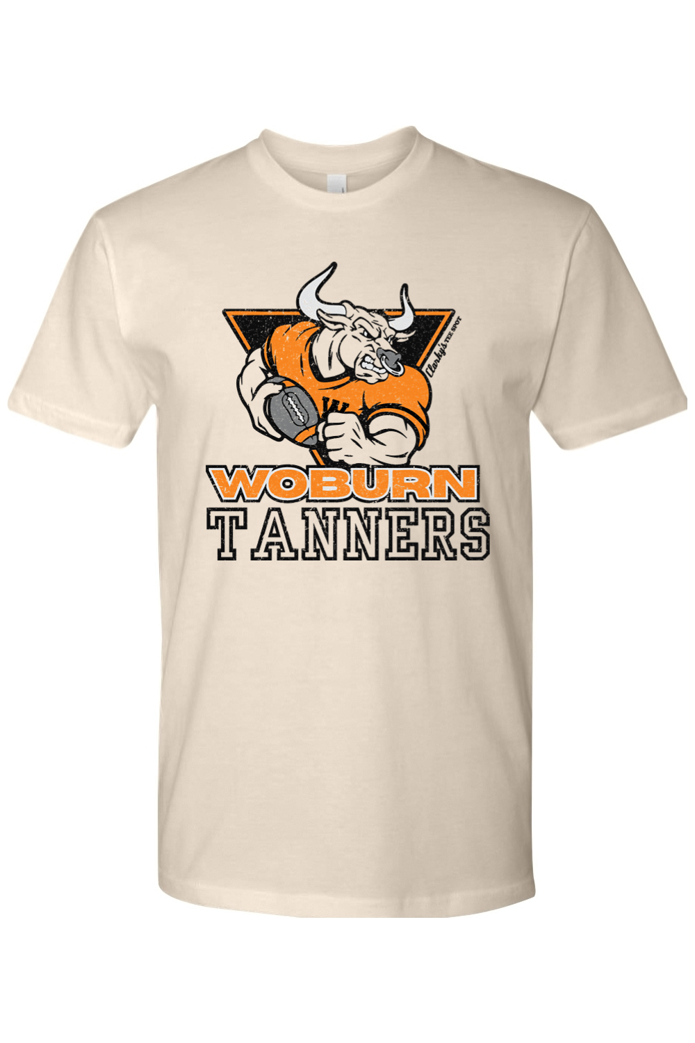 Woburn Tanners Football Cotton T-Shirt - Unisex Adult