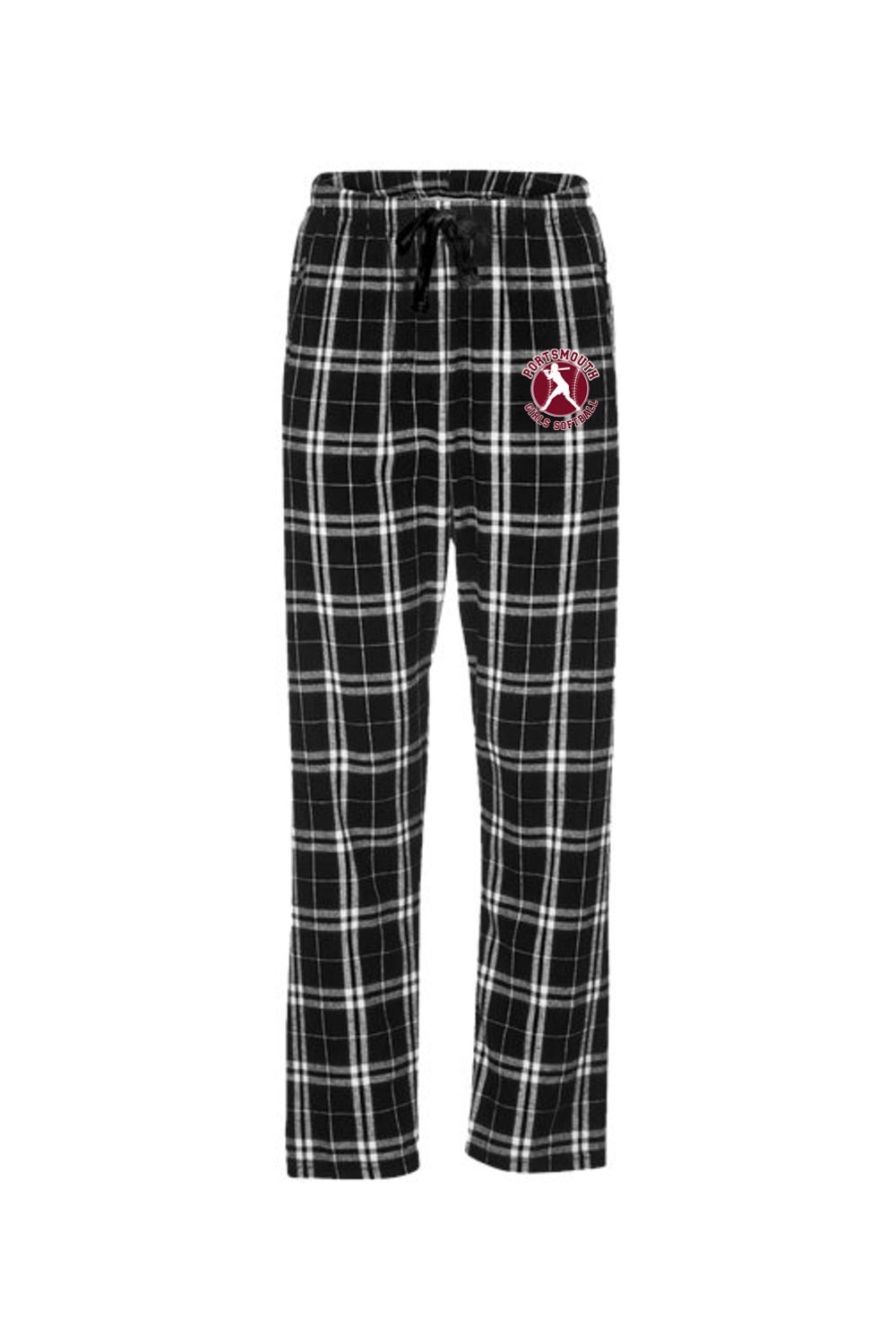 Portsmouth Girls Softball Flannel Pants - Women's