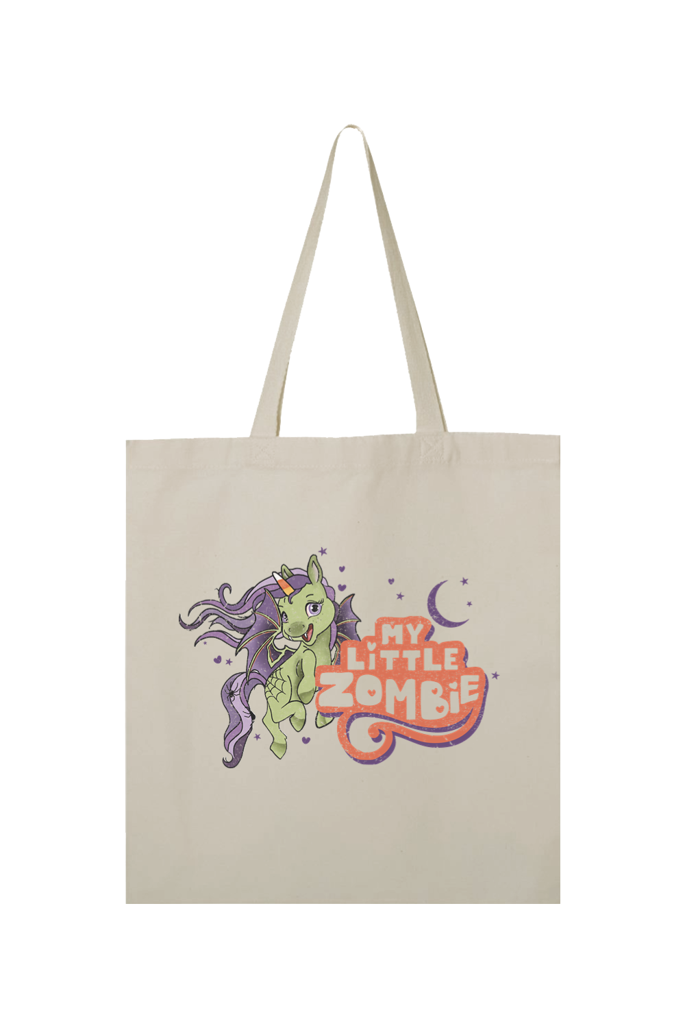 My Little Zombie Canvas Tote