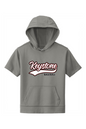 Keystone Baseball Youth Sport-Wick ® Fleece Short Sleeve Hooded Pullover