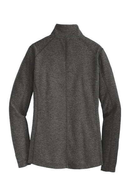 Port Authority Ladies Heather Microfleece Full-Zip Jacket - L235
