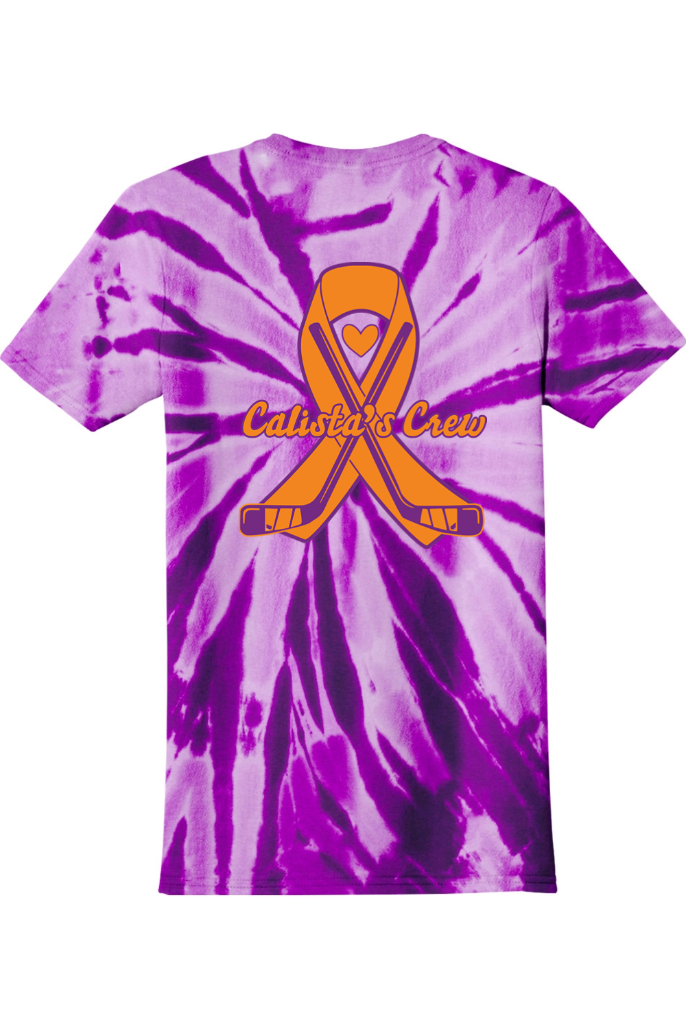 Calista's Crew Tie Dye Hockey Shirt - Adult